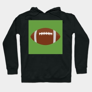 Football, Laces, Pigskin Design, Artwork, Vector, Graphic Hoodie